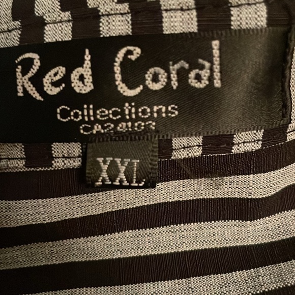 Red Coral Blouse Size XXL - Picture 5 of 5